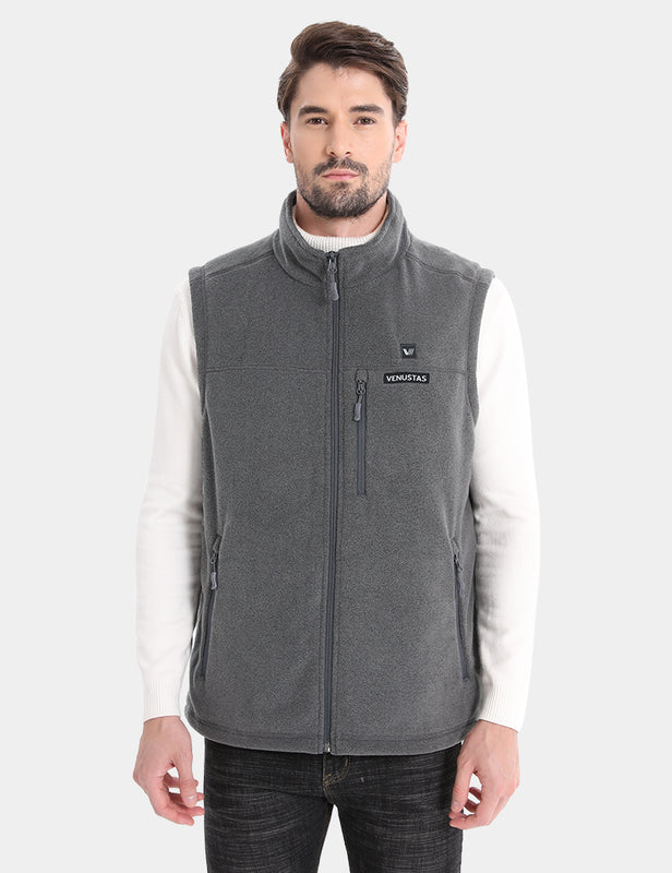 [Open Box] Men’s Heated Recycled Fleece Vest 7.4V, EM21