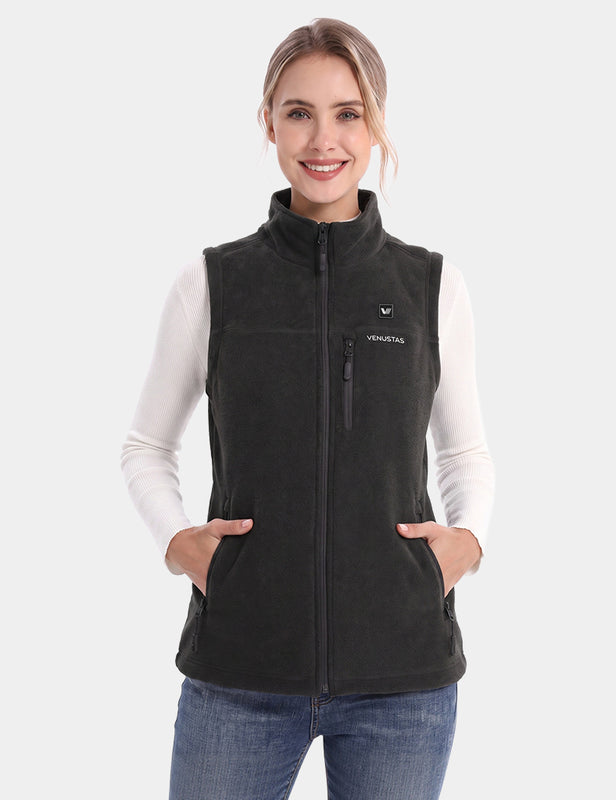 [Open Box] Women’s Heated Recycled Fleece Vest 7.4V, EW22