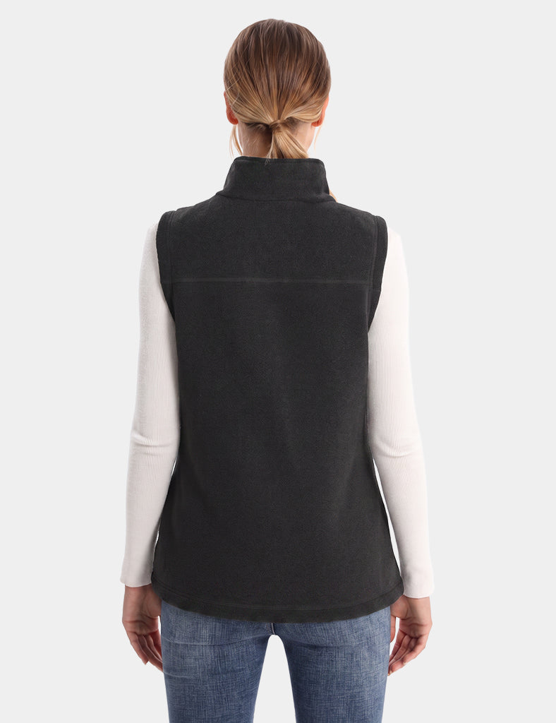 Women’s Heated Recycled Fleece Vest 7.4V, EW22