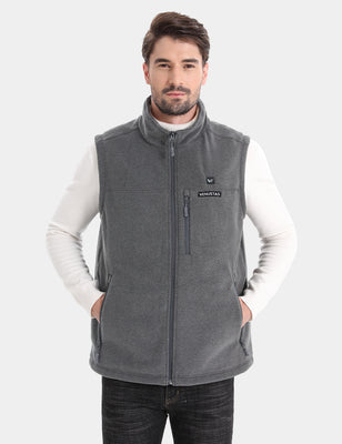 [Open Box] Men’s Heated Recycled Fleece Vest 7.4V, EM21