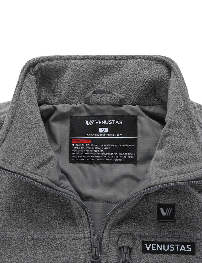 Women’s Heated Recycled Fleece Vest 7.4V, EW22