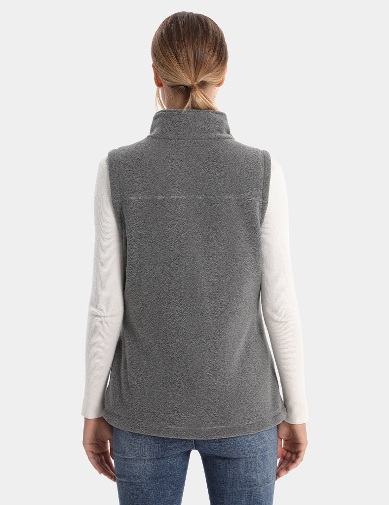 Women’s Heated Recycled Fleece Vest 7.4V, EW22