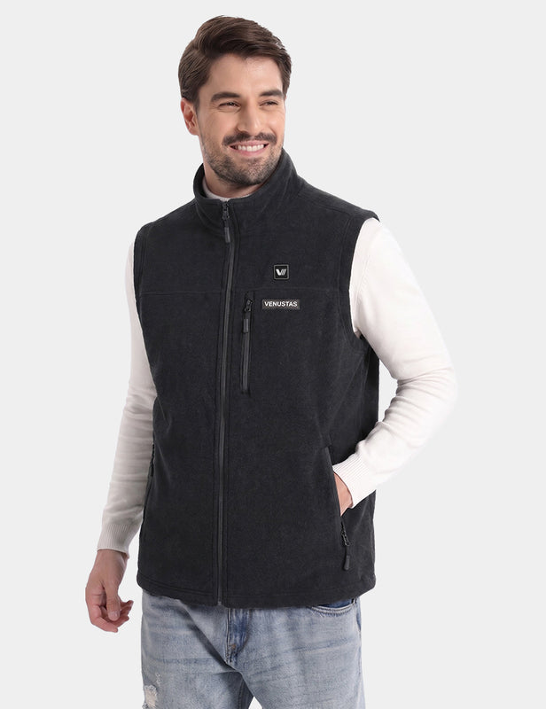 [Open Box] Men’s Heated Recycled Fleece Vest 7.4V, EM21