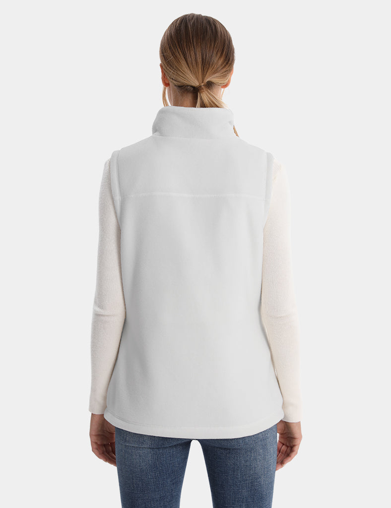 Women’s Heated Recycled Fleece Vest 7.4V, EW22