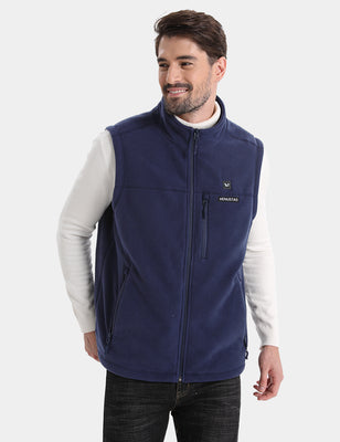 [Open Box] Men’s Heated Recycled Fleece Vest 7.4V, EM21