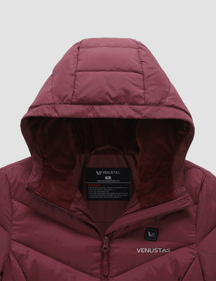 [Open Box] Heated Long Down Jacket 7.4V For Women, W62