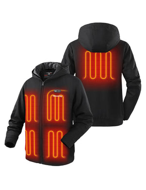 Men’s Heated Canvas Jacket 12V with Dual Control Button, M67 [Final Sale] hover