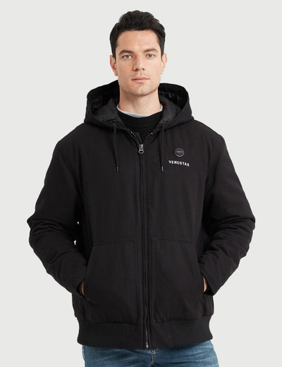 Men's Heated Canvas Jacket 7.4V, M67 [Final Sale] - Black