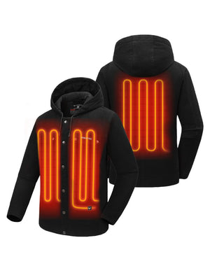 Men’s Heated Canvas Work Jacket 12V, M69 [Final Sale] hover