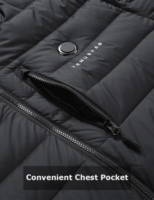 [Open Box] Men's Heated Down Coat with Heating Pockets, 7.4V, M61