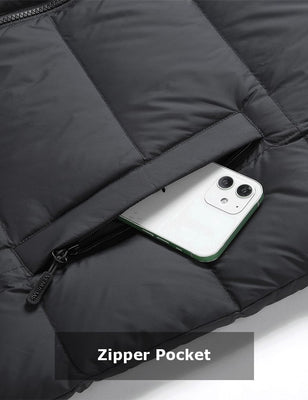 Men's Heated Down Coat with Heating Pockets, 7.4V, M61 [Final Sale]