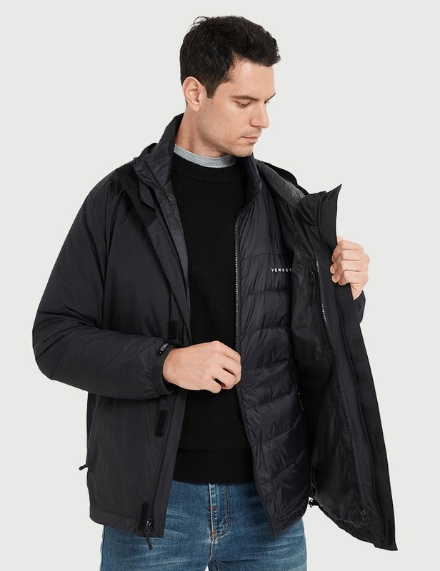 [Open Box] Men's 3-in-1 Heated Down Jacket 7.4V, M63