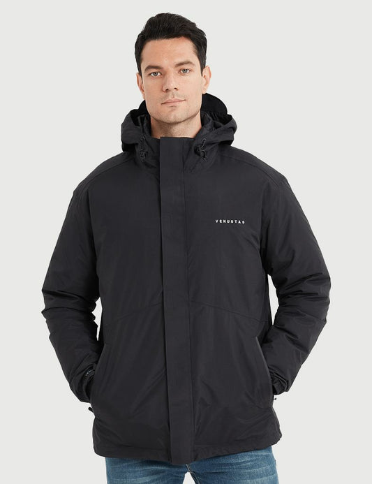 Men's 3-in-1 Heated Down Jacket 7.4V