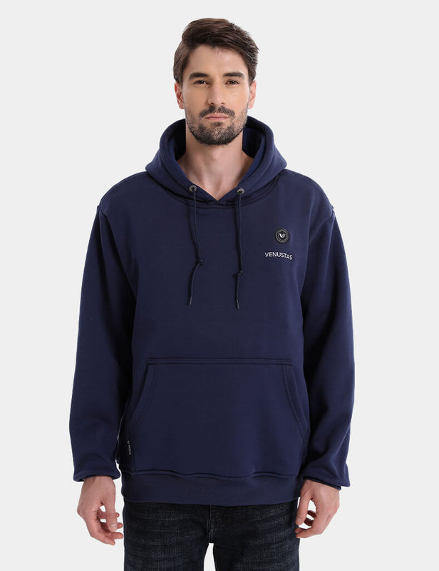 [Open Box] Pullover Heated Hoodie for Unisex with Heating Pockets 7.4V, U2139