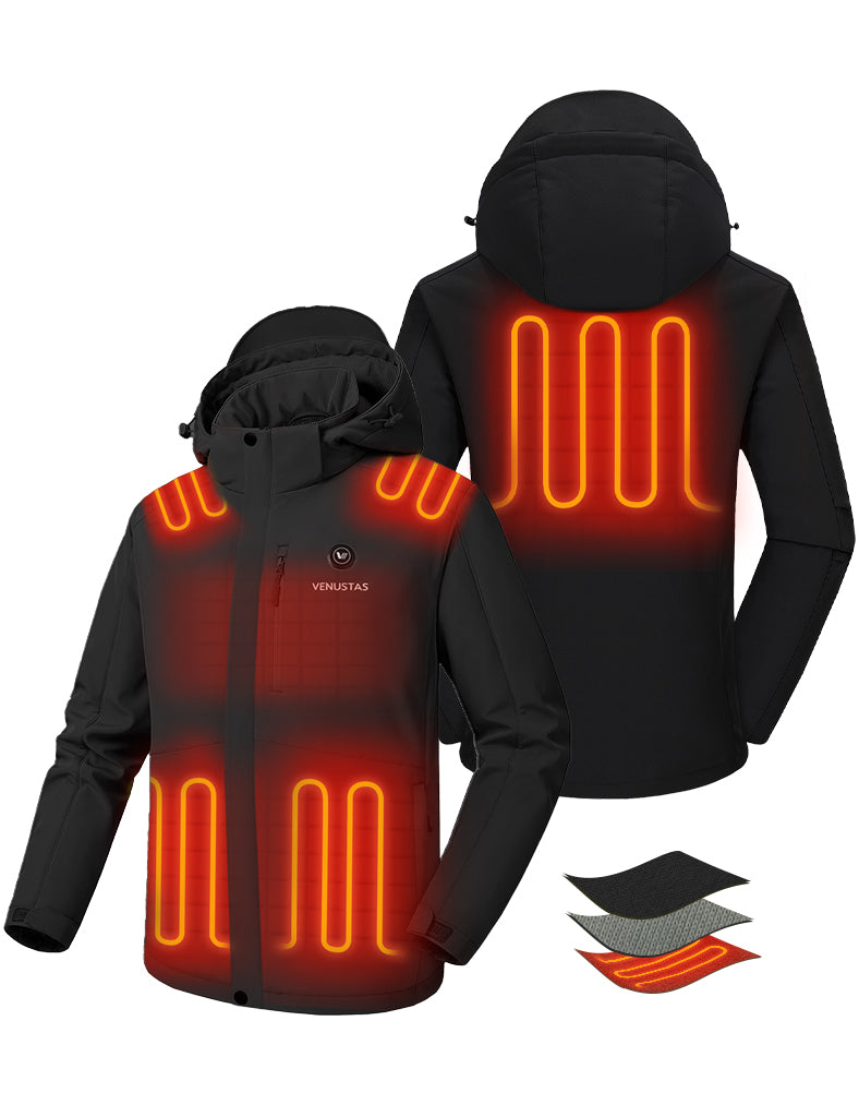 Men's Heated Jacket with Pocket Heating 7.4V, M2168P