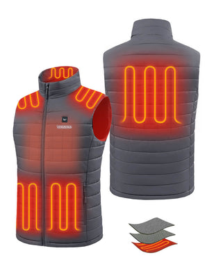 Men’s Classic Heated Vest 7.4V (Up to 13 heating hours), M2118 Pro