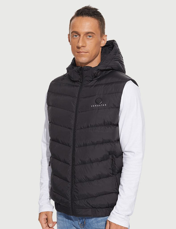 [Open Box] Men’s Heated Down Vest 7.4V With Detachable Hood, M2119