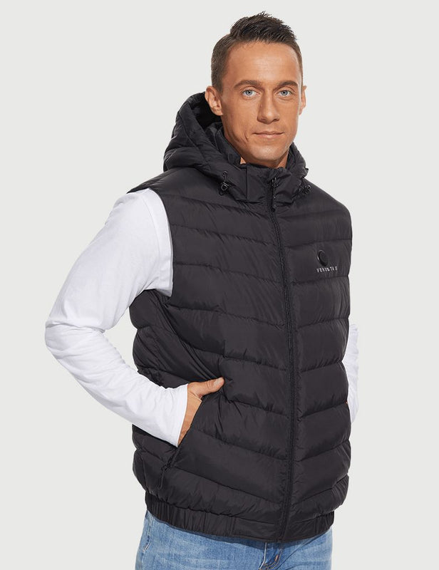 [Open Box] Men’s Heated Down Vest 7.4V With Detachable Hood, M2119
