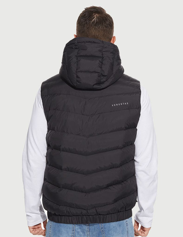 [Open Box] Men’s Heated Down Vest 7.4V With Detachable Hood, M2119