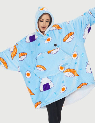 Oversized Heated Wearable Blanket Hoodie 7.4V, U2169 [Final Sale]