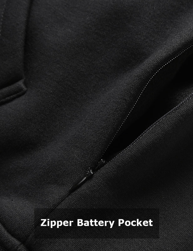 Zipper Battery Pocket