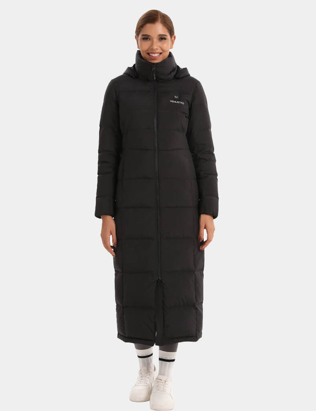 [Open Box] Women's Maxi Heated Recycled Down Jacket 7.4V, EW74