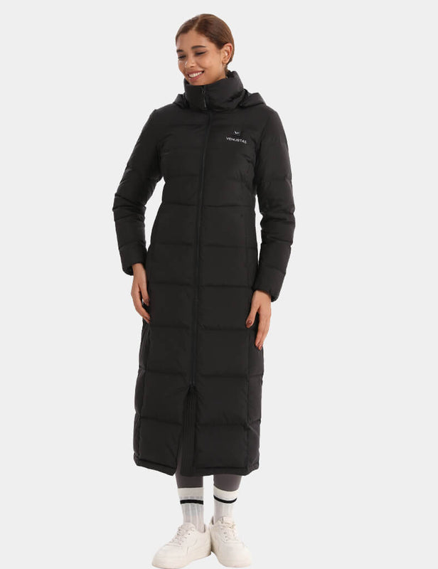 [Open Box] Women's Maxi Heated Recycled Down Jacket 7.4V, EW74