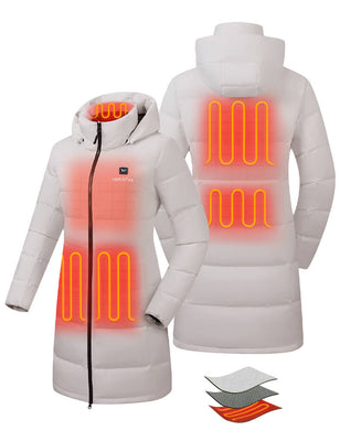 [Open Box] Women’s Heated Recycled Down Jacket 7.4V, EW72