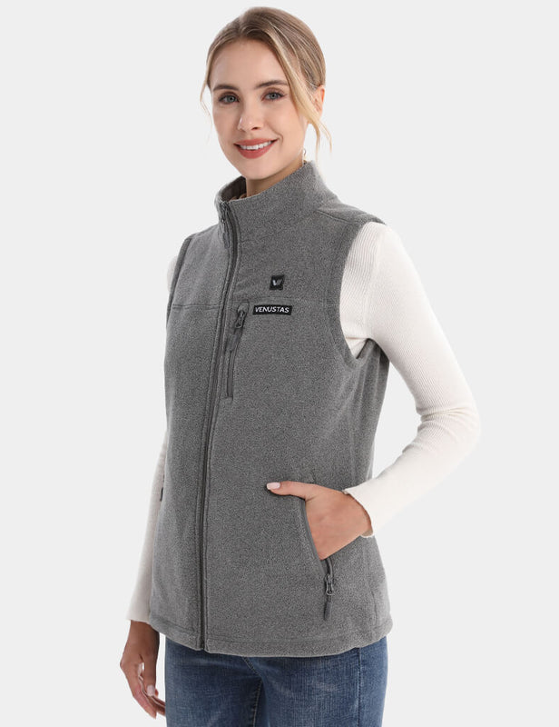[Open Box] Women’s Heated Recycled Fleece Vest 7.4V, EW22