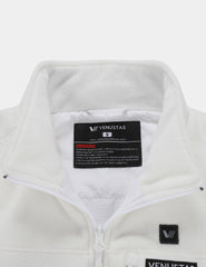 Women’s Heated Recycled Fleece Vest 7.4V - Grey/ White/ Black