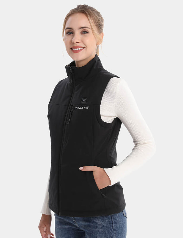 [Open Box] Women's Lightweight Recycled Heated Softshell Vest 7.4V, W42
