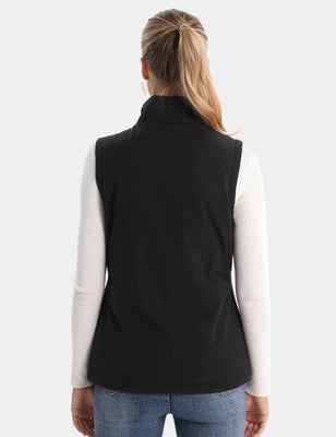 Women's Lightweight Recycled Heated Softshell Vest 7.4V