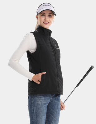 Women's Lightweight Recycled Heated Softshell Vest 7.4V