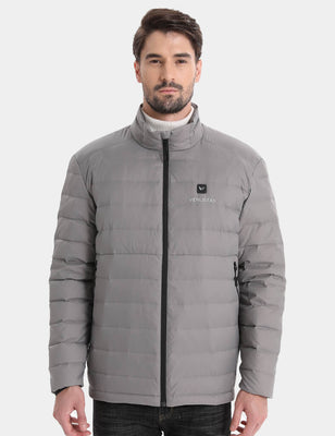 Men's Recycled Heated Lightweight Down Jacket 7.4V, EM31 [Final Sale]