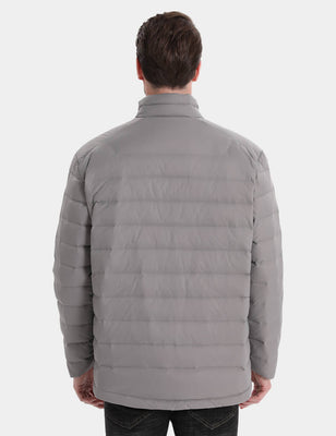Men's Recycled Heated Lightweight Down Jacket 7.4V, EM31 [Final Sale]