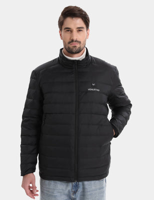 Men's Recycled Heated Lightweight Down Jacket 7.4V, EM31 [Final Sale]