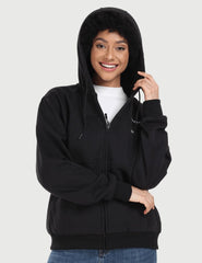 Unisex Dual Control Heated Fleece Hoodie