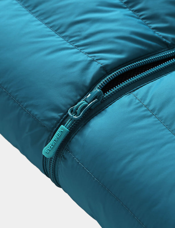Heated Jacket With Dual Control Button 7.4V For Unisex, U9001 Venustas heated jacket in harbon blue with zipper detailing