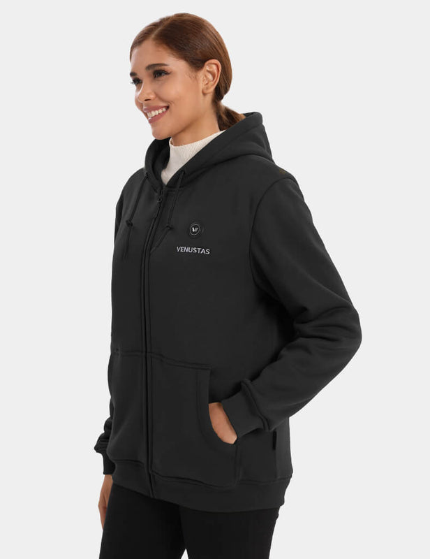 [Open Box] Zipper up Heated Hoodie for Unisex 7.4V, U2138