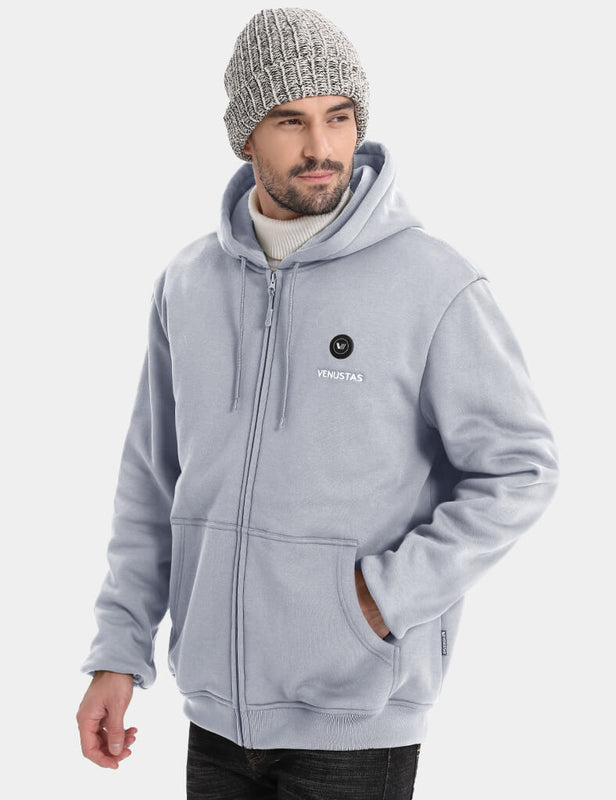 [Open Box] Zipper up Heated Hoodie for Unisex 7.4V, U2138