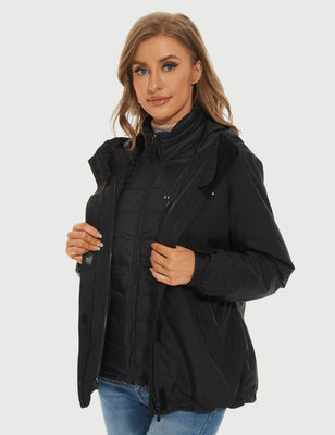 [Open Box] Women's 3-in-1 Heated Down Jacket 7.4V, W64