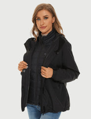 [Final Sale] Women's 3-in-1 Heated Down Jacket 7.4V, W64 [XS,S,M,L,XL,2XL]