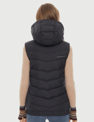 [Open Box] Women's Heated Down Vest 7.4V With Detachable Hood, W2119