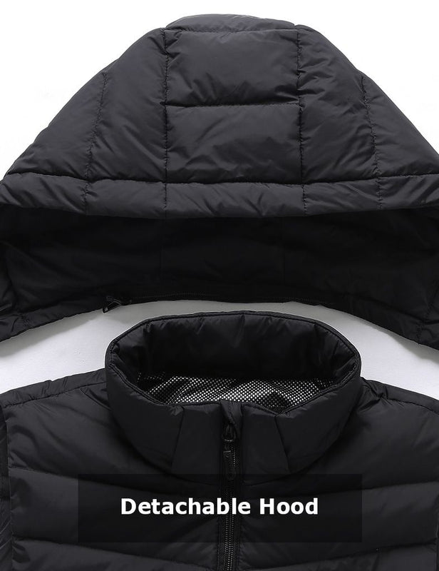 [Open Box] Women's Heated Down Vest 7.4V With Detachable Hood, W2119