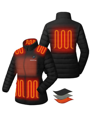 Women's Heated Lightweight Puffer Jacket 7.4V, W48 [Final Sale] hover