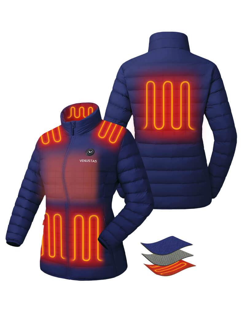 Women's Heated Lightweight Puffer Jacket 7.4V, W48