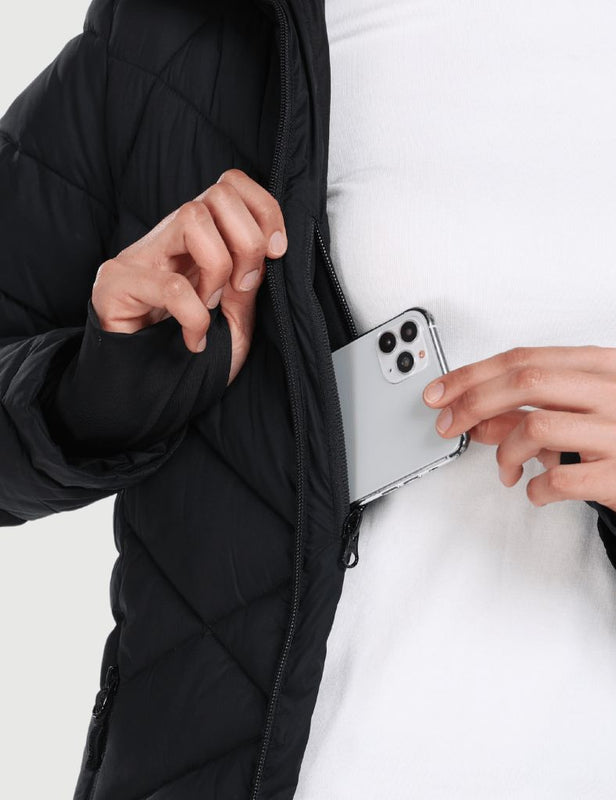 [Open Box] Women’s Heated Recycled Puffer Jacket 7.4V, EW68