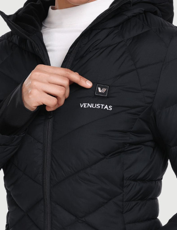 [Open Box] Women’s Heated Recycled Puffer Jacket 7.4V, EW68