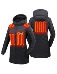 Women’s Heated Recycled Puffer Jacket