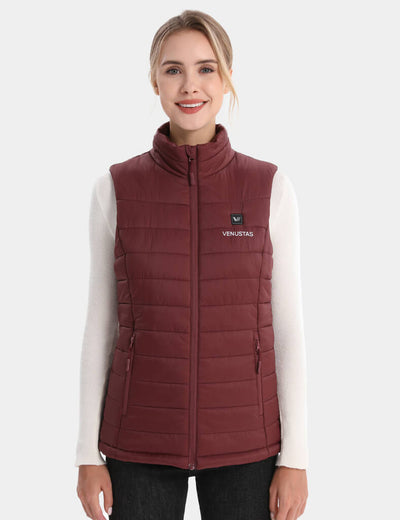 Women's Classic Heated Vest 7.4V, W2118 - Burgundy